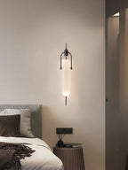 Glass LED Wall Lamp: Modern Interior Lighting for Bedroom, Corridor & Indoor Spaces
