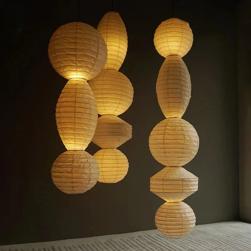 Noguchi Paper Lantern Pendant Lamp for Creative Living Spaces