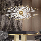 Crystal Dandelion LED Chandelier for Luxury Indoor Decor