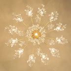 Crystal Chandelier: Modern Luxury LED Branch Lighting for Living Room & Bedroom