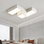 Modern Minimalist Square LED Ceiling Lamp Creative Geometry Light Home Decor Lighting