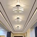 Glass Crystal LED Ceiling Chandelier for Home Decor