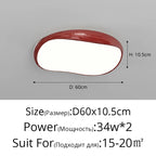 Nordic Ceiling Lights in White, Black, Red: Designer Lighting for Home Decor