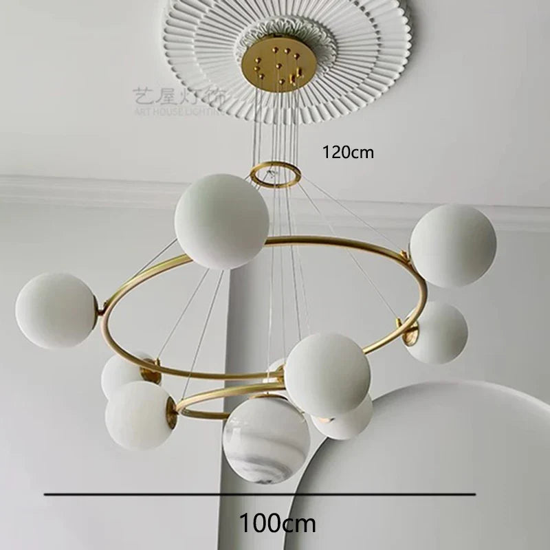 Modern LED Pendant Light Chandeliers for Living Room and Dining Room