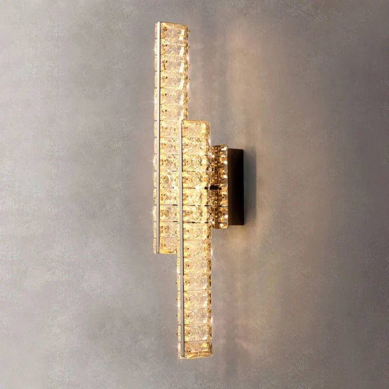 Crystal Wall Lamp: Elegant Lighting for Home, Hotel, or Office Decor