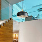 Nordic Wood Pendant Lights LED E27 for Kitchen Dining Bedroom - Ceiling Chandelier