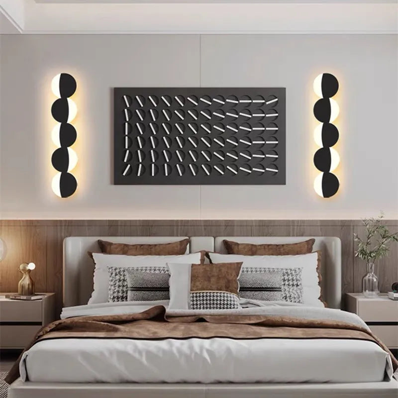 Spherical LED Wall Lamp for Bedroom and Living Room