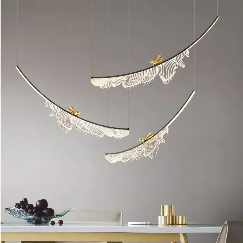 Modern Design Ceiling Chandelier for Living Dining Bedroom - Stylish Indoor Decor Lighting