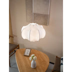 Italian Silk Pendant Lights: Designer Luxury for Interior Decor in Living Room, Bedroom, Dining.