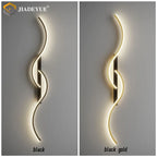 LED Line Wall Lamp for Living Room, Bedroom, Indoor Lighting