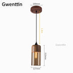 Vintage Industrial Glass Pendant Lights Kitchen Lighting