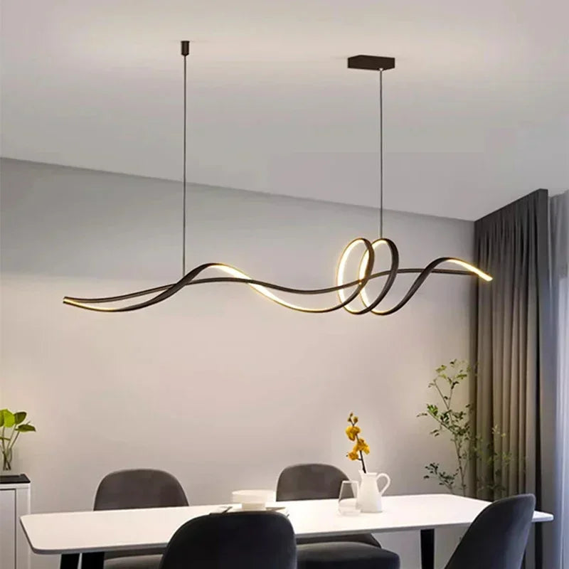 Modern Minimalist Dimmable LED Pendant Lights for Home Décor Lighting