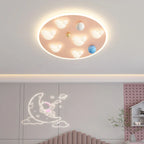 Cloud Shape Ceiling Lights Pink Blue 50CM - Indoor Decorative Ceiling Lamps