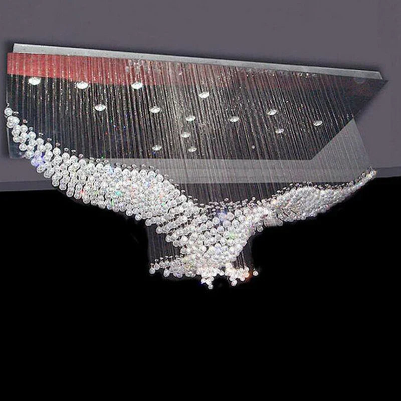 Luxury Crystal Chandelier LED Modern Lighting for Living Room