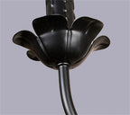 Retro Black White Chandelier Metal Lamp for Dining Living Room Hotel Lighting