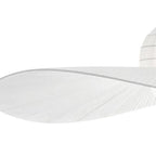 Designer Fabric Hat Chandelier, White & Black LED Pendant Lamp for Living Room