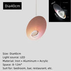 Rotatable LED Chandelier: Modern Dining Table & Party Pendant Light