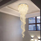 Luxury Crystal Chandelier for Living Room LED Lighting