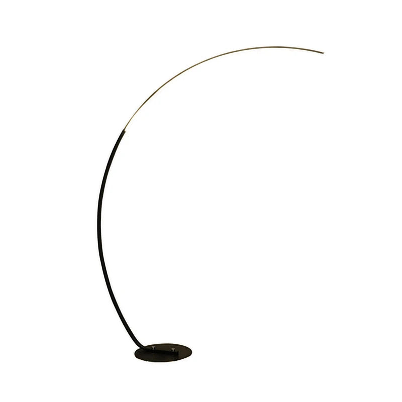 Arc LED Floor Lamp with Remote Control - Nordic Minimalist Design