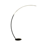 Arc LED Floor Lamp with Remote Control - Nordic Minimalist Design