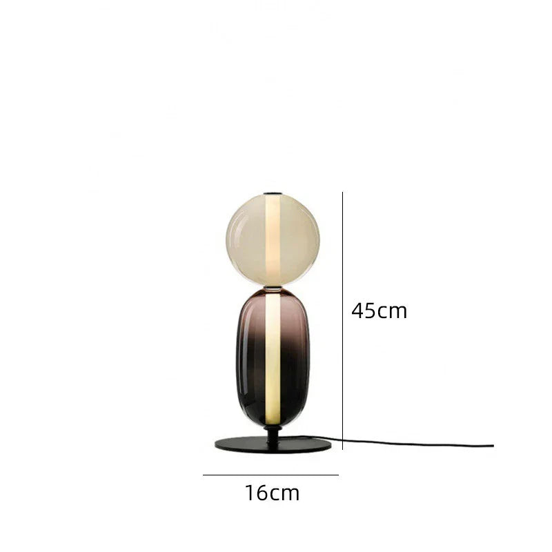 Stained Glass Floor Lamp | Luxury Minimalist Design | Perfect for Bedroom, Living Room