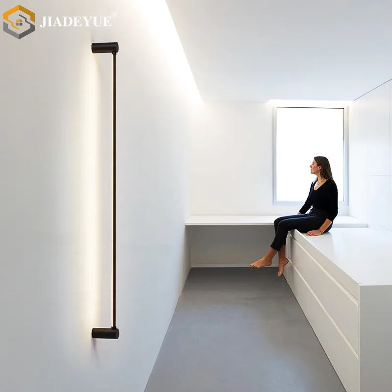 LED Strip Wall Lamp for Living Room Bedroom Ceiling, Modern Minimalist Atmosphere