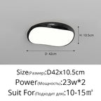 Nordic Ceiling Lights in White, Black, Red: Designer Lighting for Home Decor