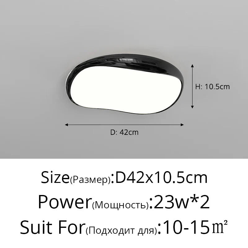 Nordic Ceiling Lights in White, Black, Red: Designer Lighting for Home Decor