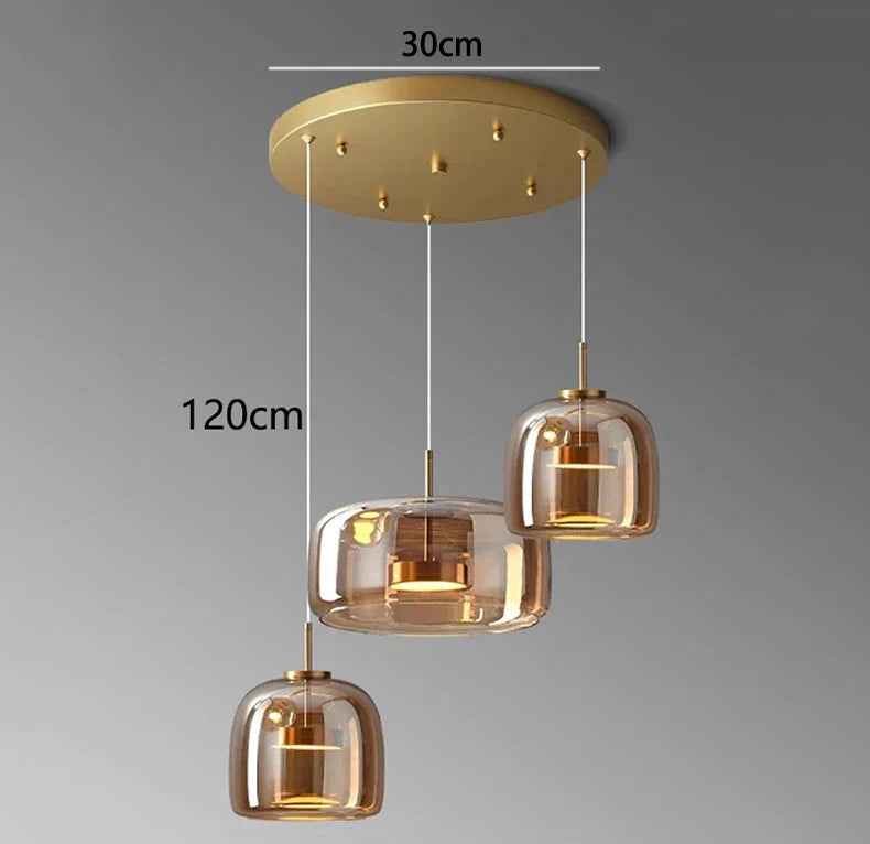 Modern LED Pendant Light Chandeliers for Living Room and Dining Room