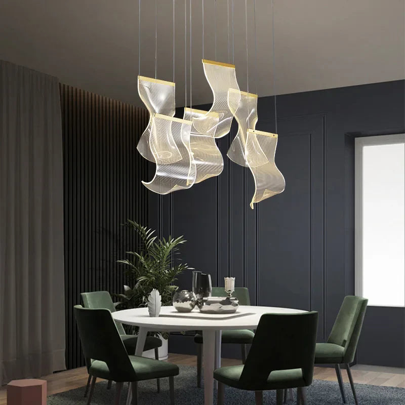 LED Light Ceiling Chandelier for Modern Home Decor & Ambient Lighting