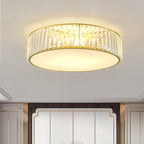Crystal Light: Modern Restaurant Hotel Ceiling Light for Living Room