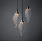 Designer Flying Wing Shape LED Chandeliers | Modern Living Room Pendant Lamps