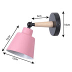 Pink Wall Lights: Nordic Minimalist Bedroom Bedside Lamps, Modern Living Room Decor