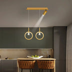 LED Dining Chandelier: Modern Pendant Light for Home Decor & Bar Counter