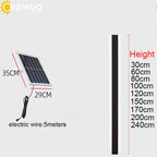 Solar LED Outdoor Wall Lamp for Garden Villa Courtyard Balcony Sconce Light