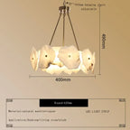 Marble Chandelier: Luxury Bauhaus Light for Bedroom Living Room Kitchen Island