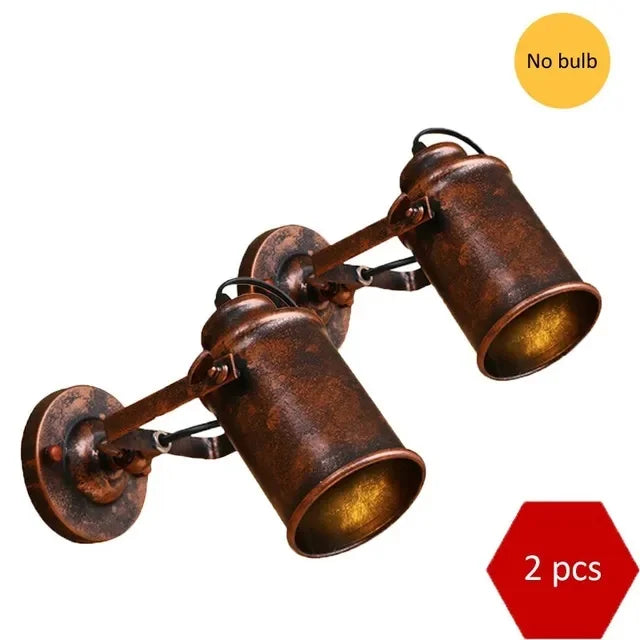 Industrial Style E27 Wall Lamp for Home Decor Retro Vintage Lighting Fixtures