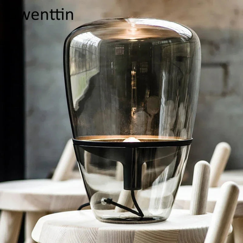 Glass Balloons LED Table Lamp for Home Decor and Bedroom Lighting