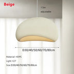 Minimalist LED Pendant Chandelier Light for Living Room - Wabi Sabi Design