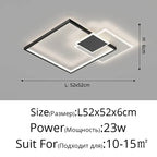 Modern LED Chandeliers Ceiling Lights Living Dining Bedroom Indoor Lighting