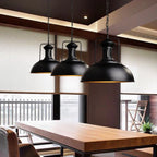 Industrial Pendant: Vintage Retro Hanging Light for Living Room & Kitchen.