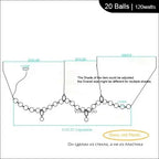 Nordic Glass Pendant Light Fixture Ceiling Lamp Modern Design