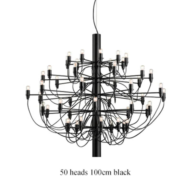 Nordic Italian Midsummer Fruits Chandelier for Modern Living Room – Replica Pendant Light