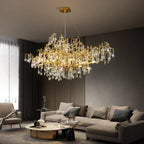 Luxury Luster Indoor Chandelier Lighting for Living Room, Hotel, and Restaurant