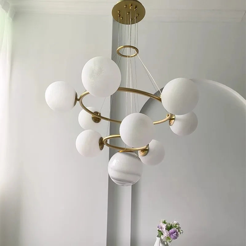 Modern LED Pendant Chandelier for Living and Dining Room Lighting