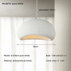 Nordic Cream Style Wabi Sabi LED Pendant Light - Retro Loft Design