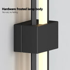 LED Grille Living Room Sofa TV Wall Lamp Strip, Minimalist Modern Bedroom Bedside Lighting