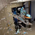 Crystal Staircase Chandelier: Luxury LED Hanging Lamps for Modern Living Room