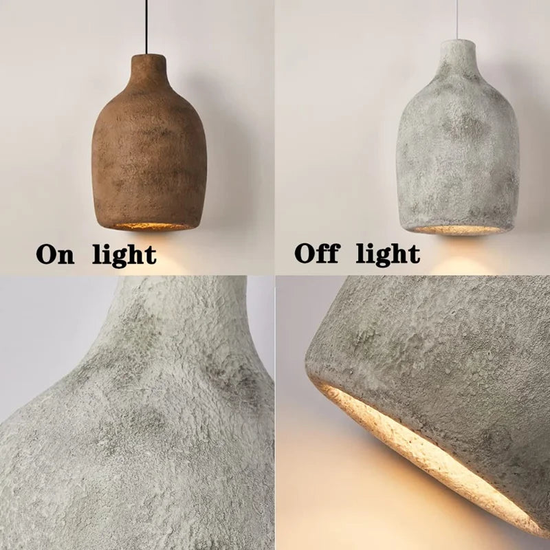 Japanese Style Resin Pendant Lights for Home Decor and Lighting Needs