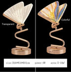 Butterfly LED Pendant Lamp: Modern Luxury Decor for Staircase, Bedroom, Aisle.